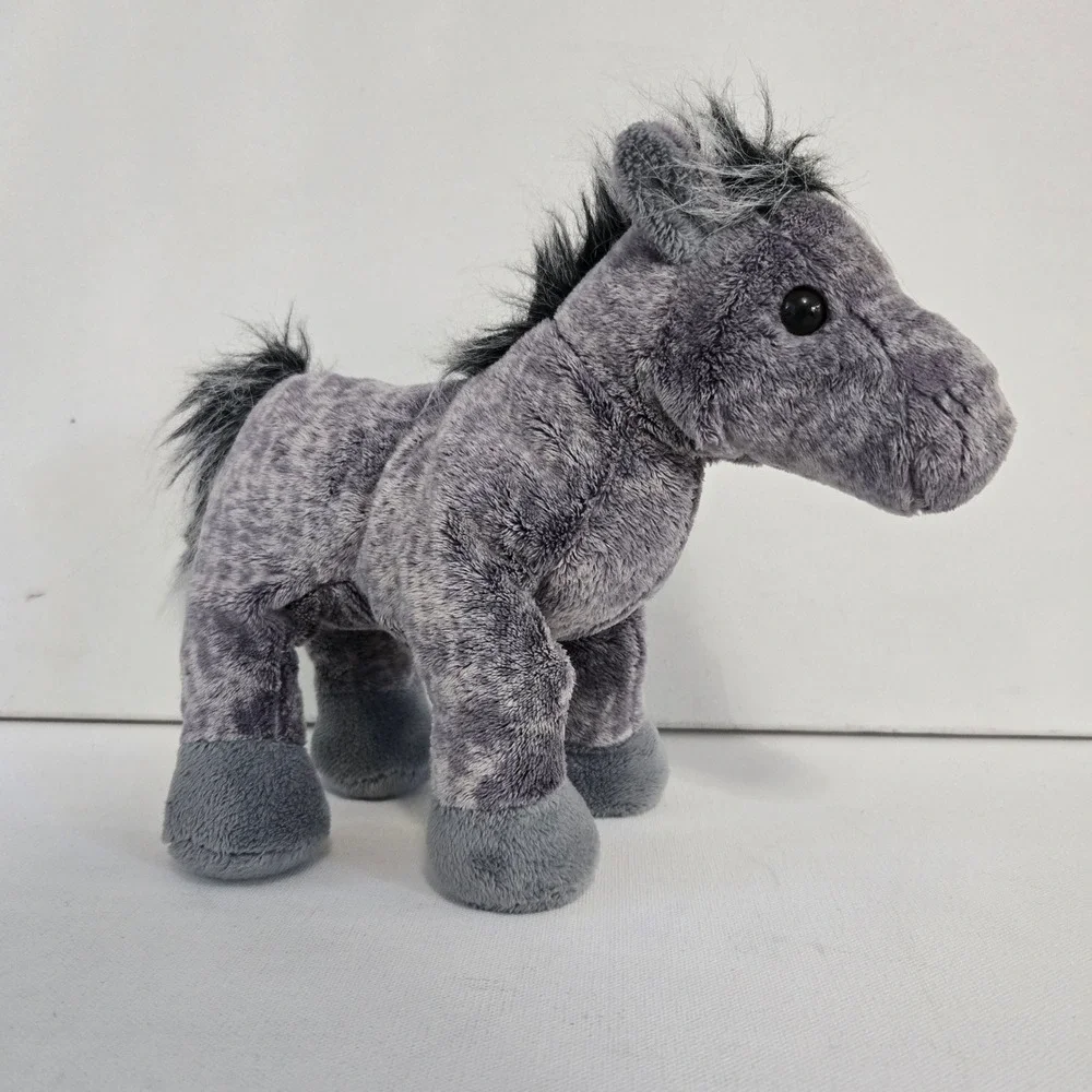 Webkinz‎ Ganz Gray Arabian Horse Plush Toy Small Stuffed Animal
